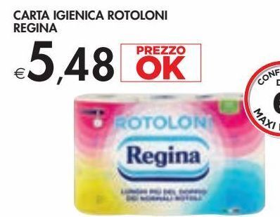 Carta Igienica Rotoloni Regina Offerta Di Bennet