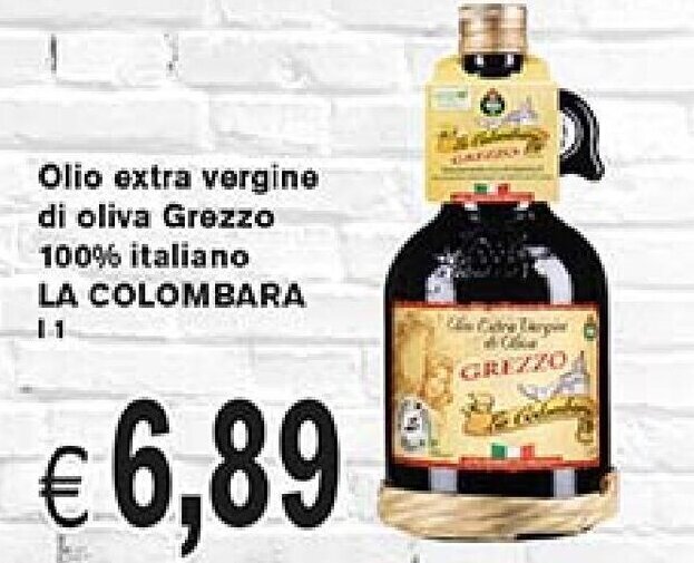 La Colombara Olio Extra Vergine Di Oliva Grezzo Italiano L