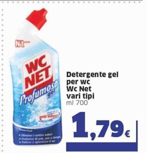 Wc Net Detergente Gel Per Wc Vari Tipi Ml Offerta Di Ok Sigma