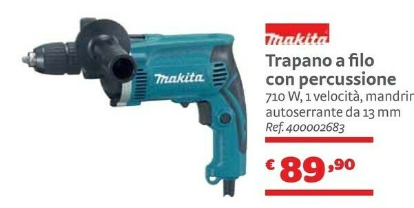 Makita Trapano A Filo Con Percussione Offerta Di Bricocenter