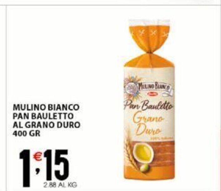 Mulino Bianco Pan Bauletto Al Grano Duro 400 Gr Offerta Di Sisa