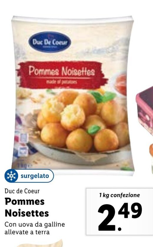 Duc De Coeur Pommes Noisettes 1 Kg Confezione Offerta Di Lidl