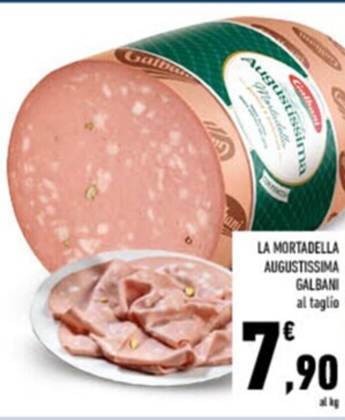 Offerta Galbani La Mortadella Augustissima Al Taglio Nel Volantino Di Conad