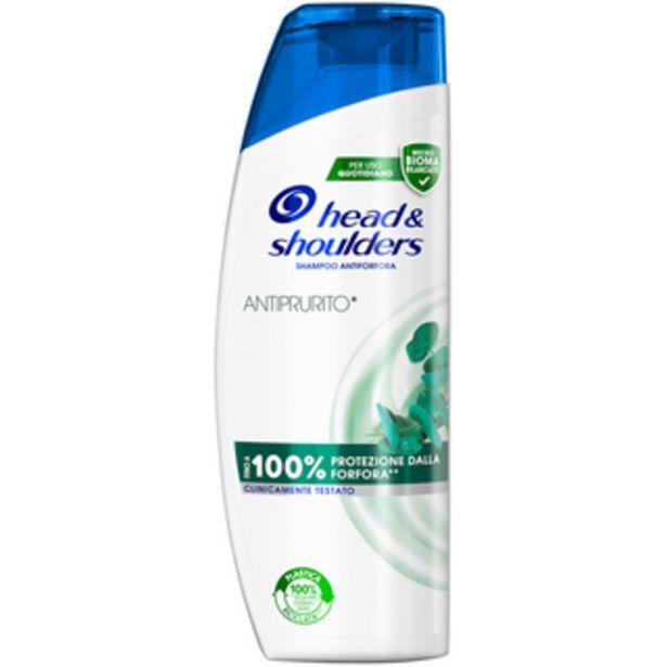 Head shoulders shampoo antiforfora antiprurito 225 ml offerta di PiùMe