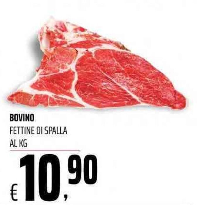 Bovino Fettine Di Spalla Offerta Di Coop