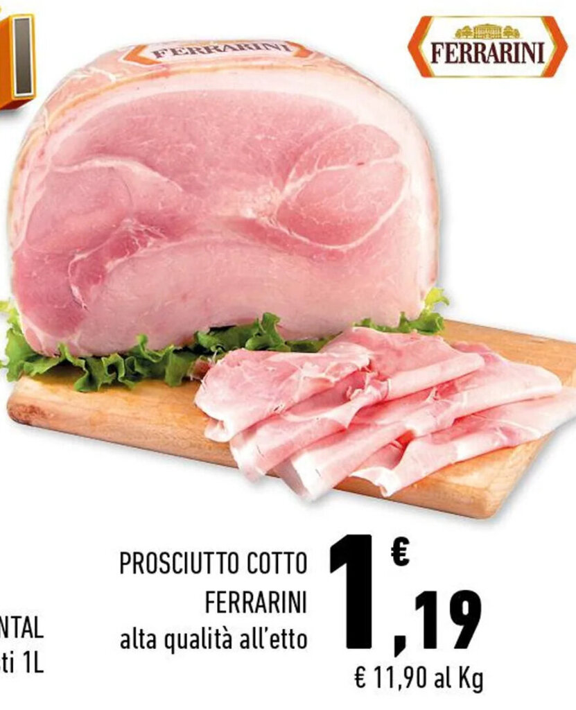 Offerta Prosciutto Cotto Ferrarini Nel Volantino Di Conad Superstore