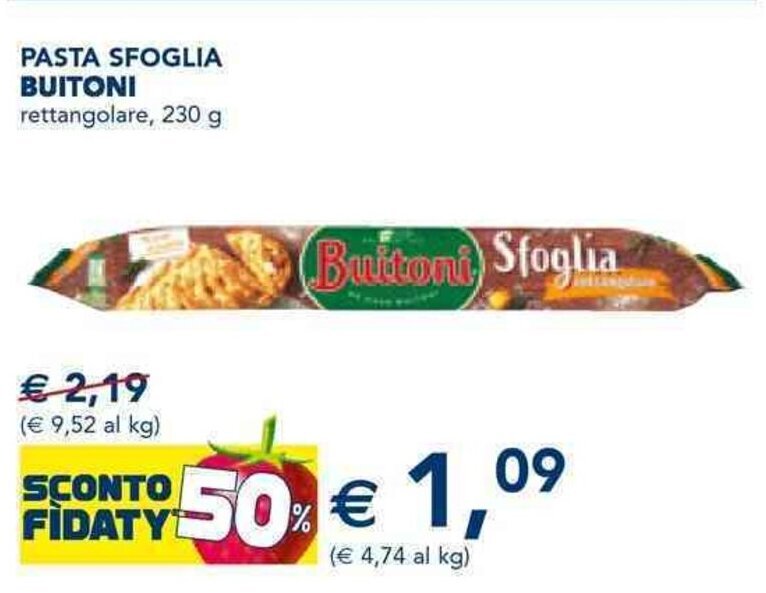 Pasta Sfoglia Buitoni Rettangolare G Offerta Di Esselunga