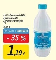 Granarolo Latte Uht Parzialmente Scremato Bottiglia Offerta Di