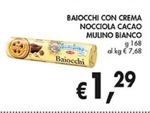 Mulino Bianco Baiocchi Con Crema Nocciola Cacao Offerta Di Coal