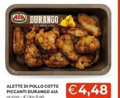 Aia Alette Di Pollo Cotte Piccanti Durango Offerta Di Mercat