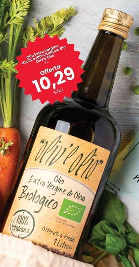 Olio Extra Vergine Di Oliva Italiano Bio Oliv E Olio L Offerta