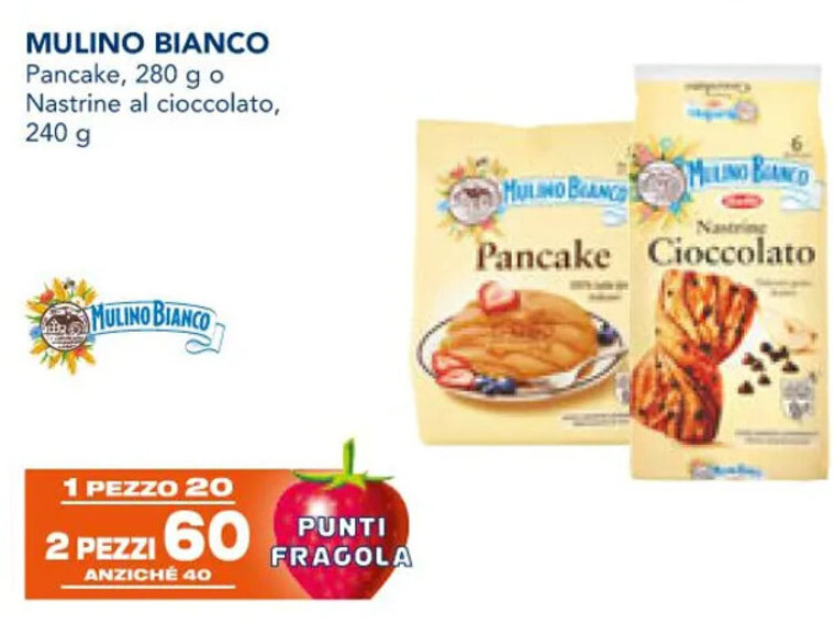 Mulino Bianco Pancake G Offerta Di Esselunga