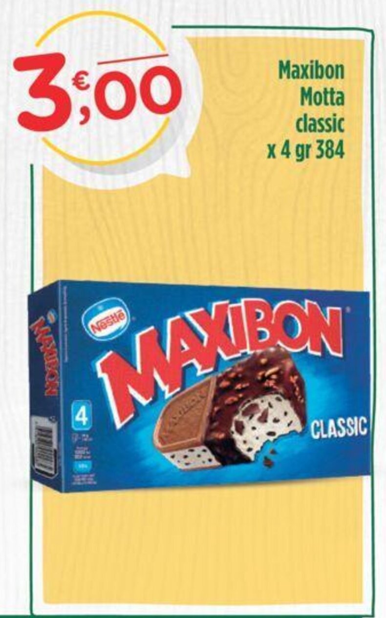 Maxibon Motta Classic X Gr Offerta Di Crai