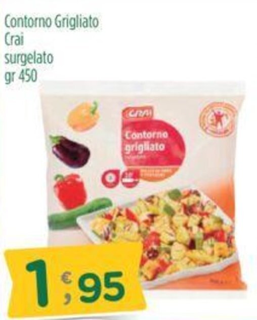 Contorno Grigliato Crai Surgelato Gr Offerta Di Crai