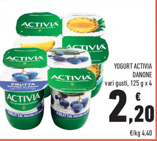 Yogurt Activia Danone Vari Gusti G X Offerta Di Conad City