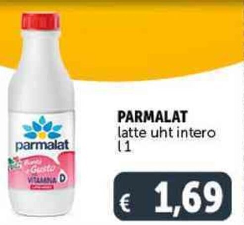 Parmalat Latte Uht Intero L Offerta Di Deco Supermercati