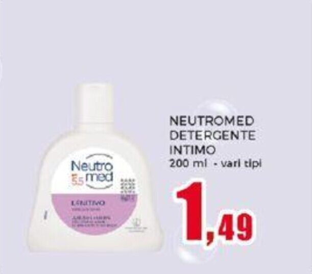 Neutromed Detergente Intimo Ml Vari Tipi Offerta Di Happy Casa