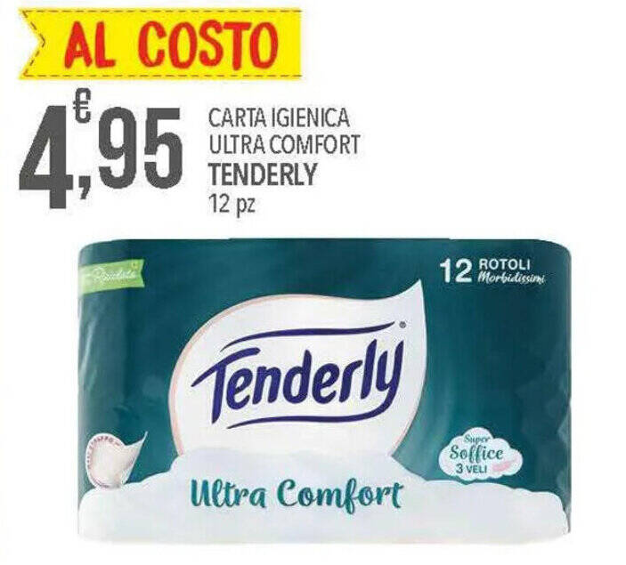 Carta Igienica Ultra Comfort Tenderly Pz Offerta Di Iper Romagnolo