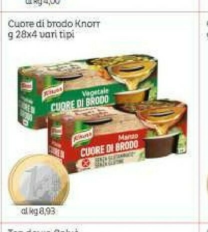 Knorr Cuore Di Brodo Vari Tipi Offerta Di Elite