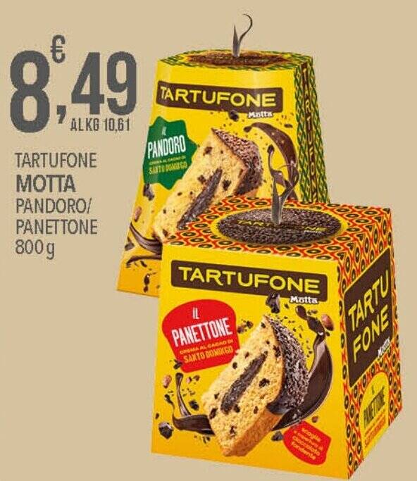 Tartufone Motta Pandoro Panettone G Offerta Di Iper Nonna Isa