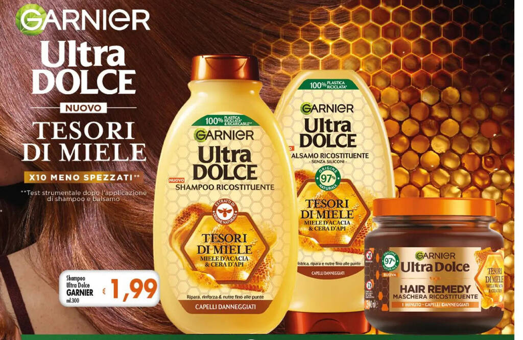 Shampoo Ultra Dolce GARNIER Ml 300 Offerta Di Famila