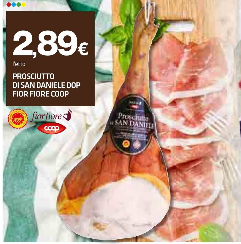 Prosciutto Di San Daniele Dop Fior Fiore Coop Offerta Di Superconti