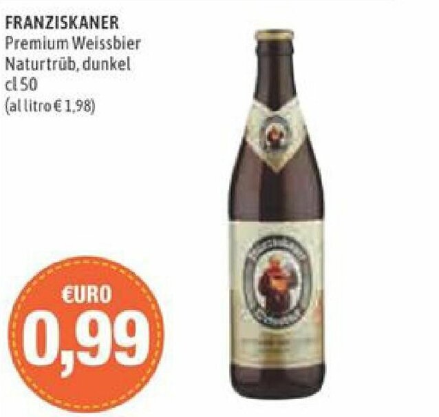 Franziskaner Premium Weissbier Naturtr B Dunkel Cl Offerta Di Madis