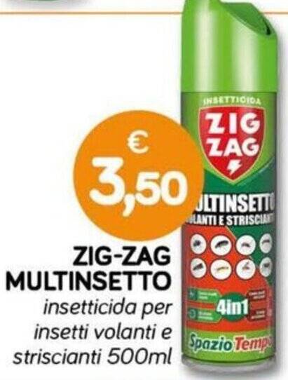 Offerta ZIG ZAG MULTINSETTO Insetticida Per Insetti Volanti E