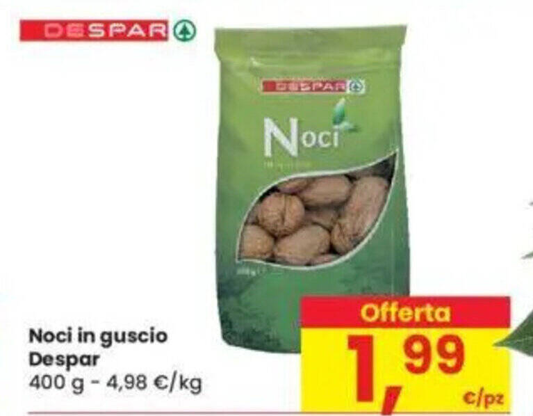 Offerta Noci In Guscio Despar G Nel Volantino Di Eurospar