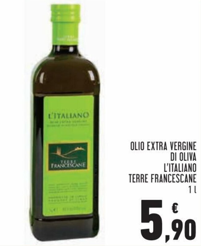 Offerta L Italiano Terre Francescane Olio Extra Vergine Di Oliva L Nel