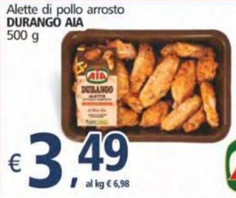 Aia Durango Alette Di Pollo Arrosto G Offerta Di Alter Discount