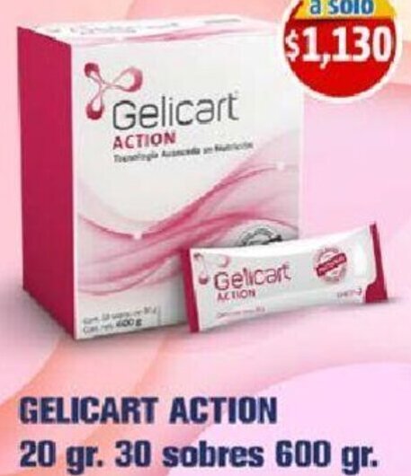 Gelicart Action Gr Sobres Gr Oferta En Farmacias Guadalajara