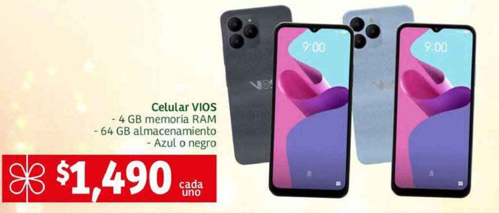 Celular VIOS 64GB Oferta En Soriana Express