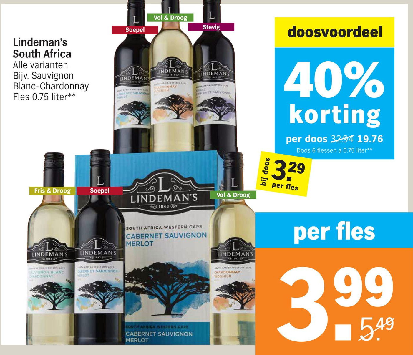 Lindeman S South Africa Liter Aanbieding Bij Albert Heijn