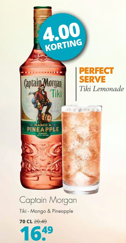 Captain Morgan Tiki Mango Pineapple Aanbieding Bij Mitra