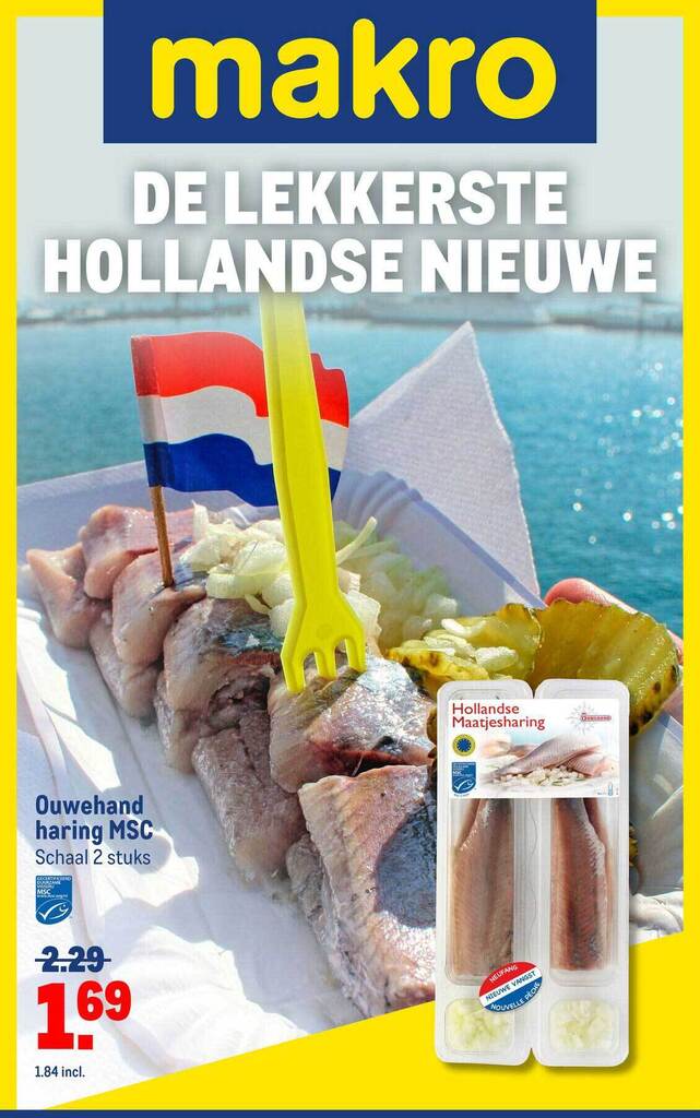 Ouwehand Haring Msc Aanbieding Bij Makro