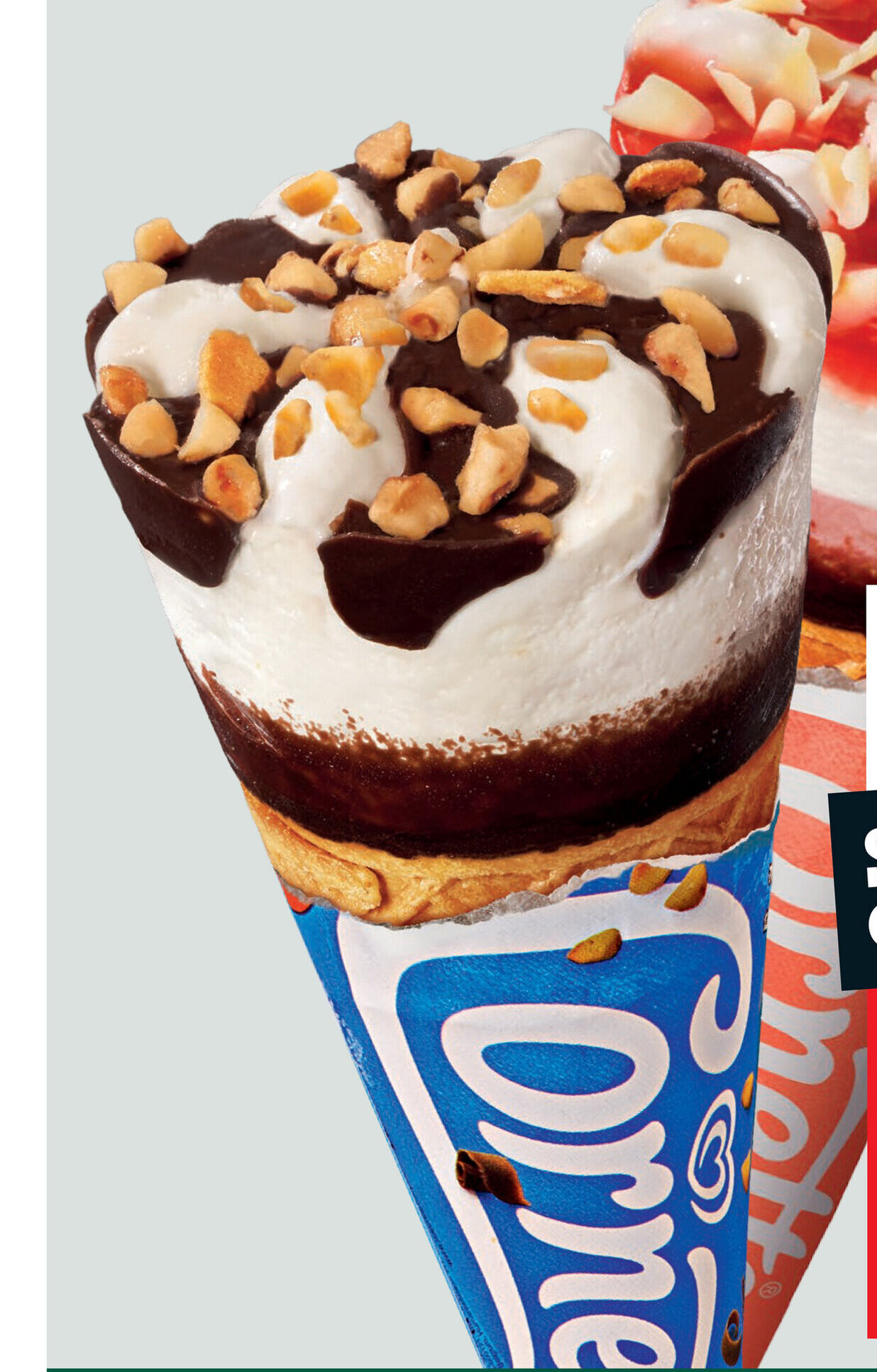 Ola Cornetto Strawberry Doos 24x120 125 Ml Aanbieding Bij Sligro