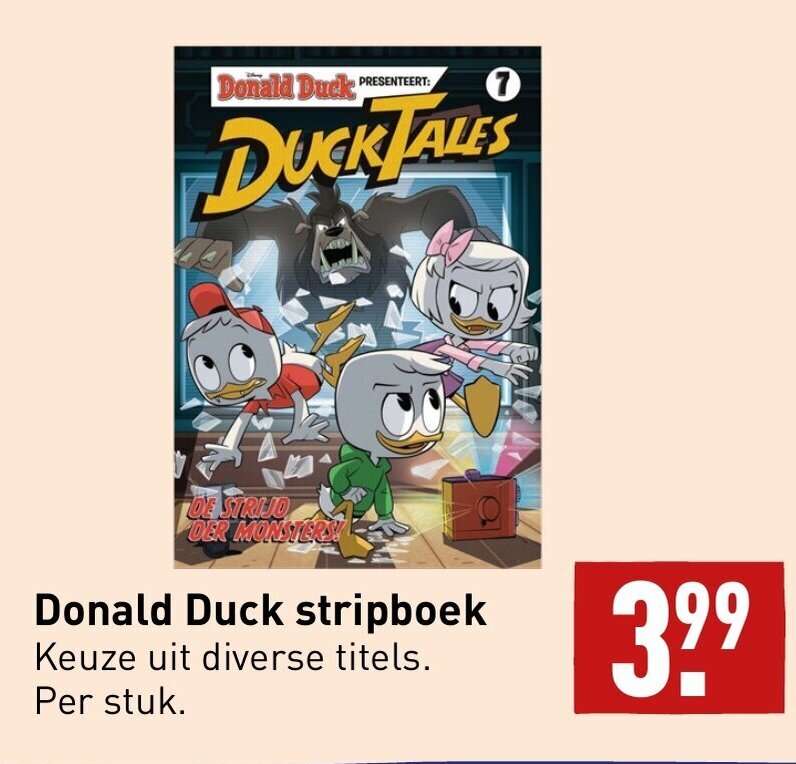 Donald Duck Stripboek Aanbieding Bij ALDI