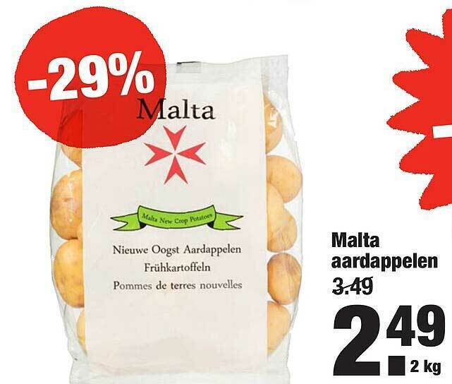 Malta Aardappelen Aanbieding Bij ALDI