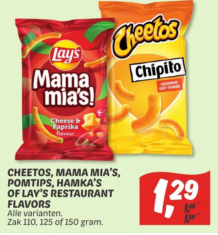 Cheetos Mama Mia S Pomtips Hamka S Of Lay S Restaurant Flavors