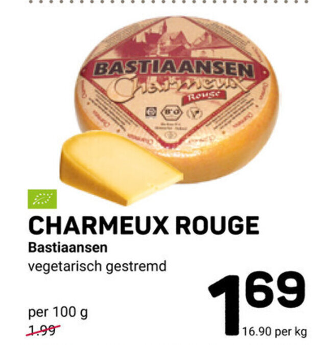 Bastiaansen Charmeux Rouge 100 G Aanbieding Bij Ekoplaza