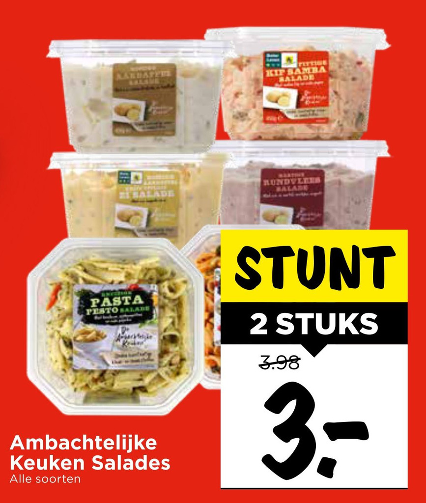 Ambachtelijke Keuken Salades Aanbieding Bij Vomar Voordeelmarkt