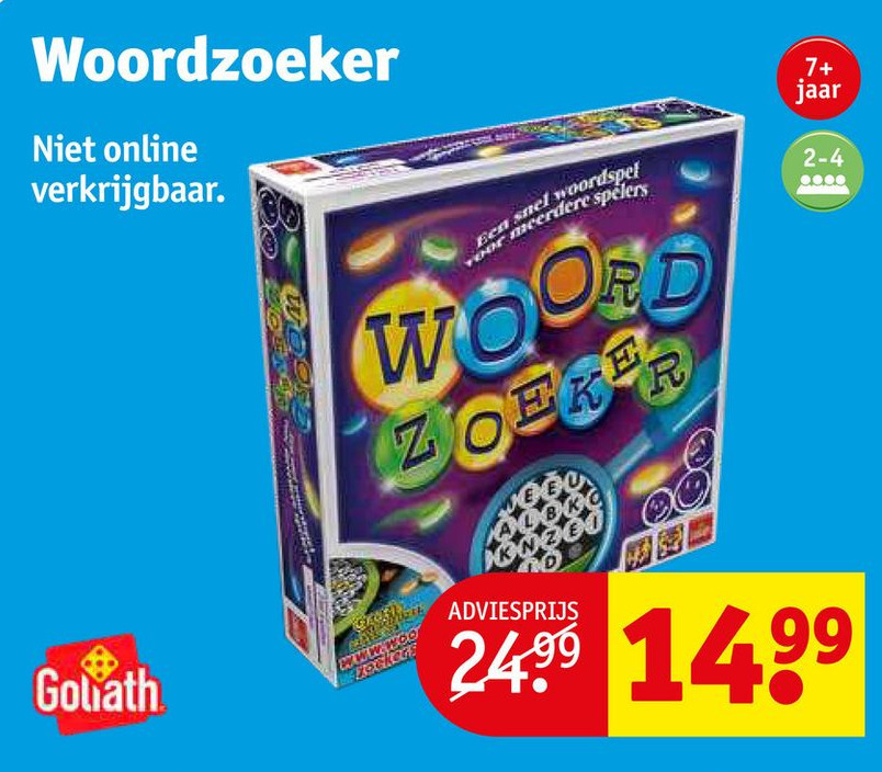 Woordzoeker Aanbieding Bij Kruidvat