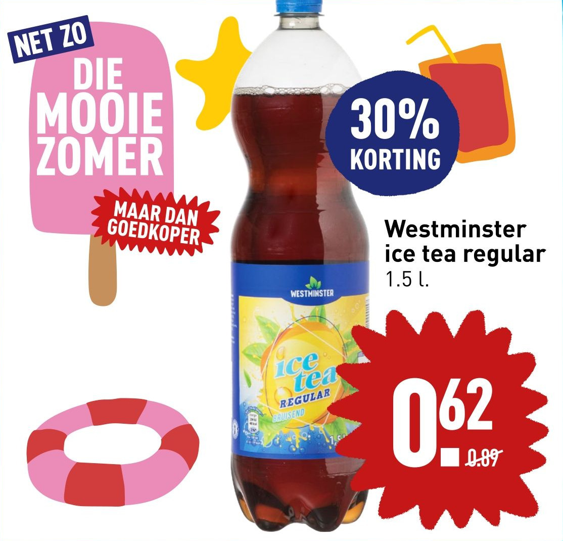 Westminster Ice Tea Regular Aanbieding Bij Aldi