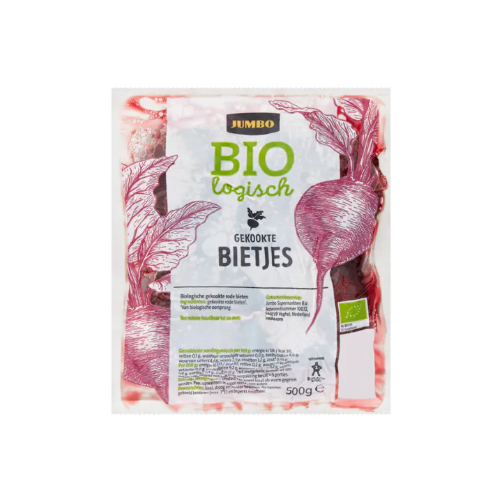 Jumbo Gekookte Bietjes Biologisch G Aanbieding Bij Jumbo