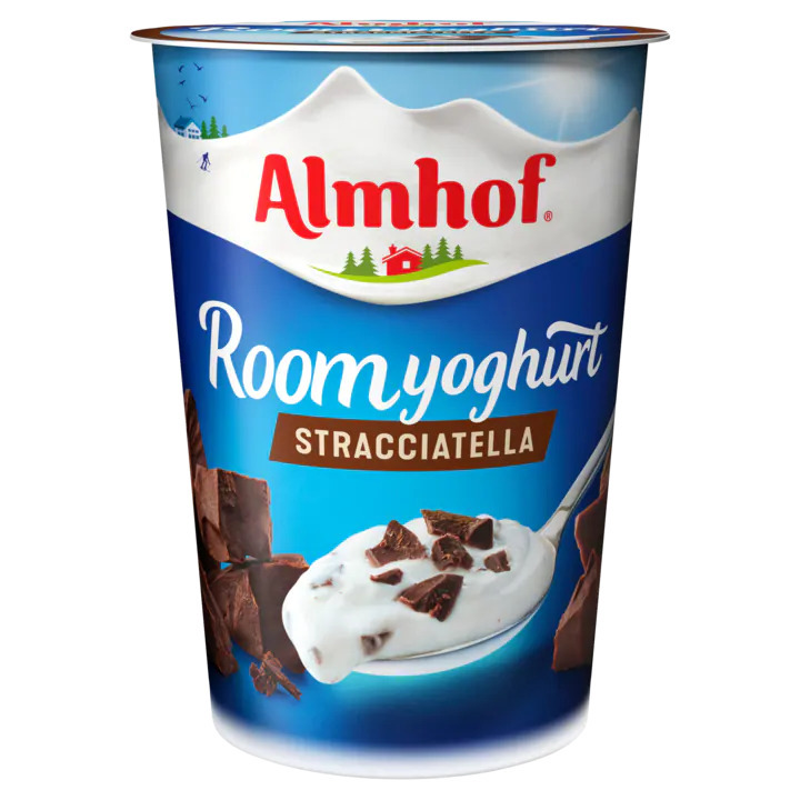 Almhof Roomyoghurt Stracciatella G Aanbieding Bij Jumbo