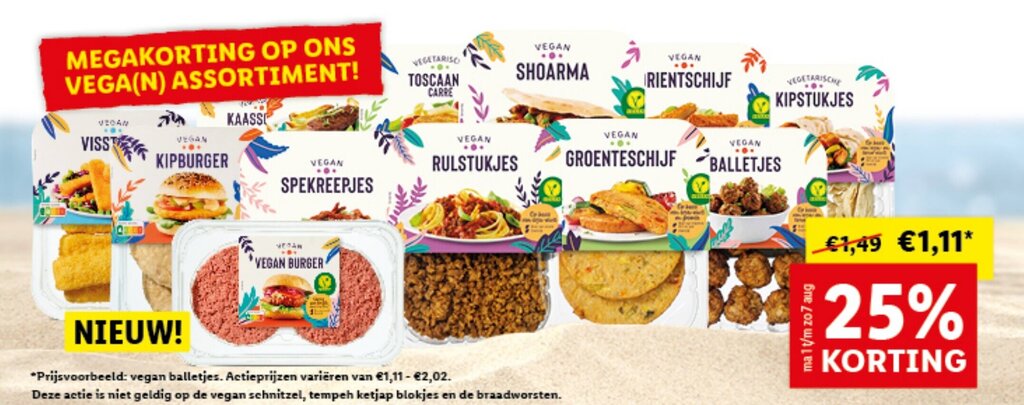 Vegan Balletjes Aanbieding Bij Lidl