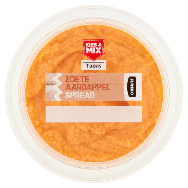 Jumbo Zoete Aardappelspread 175g Aanbieding Bij Jumbo