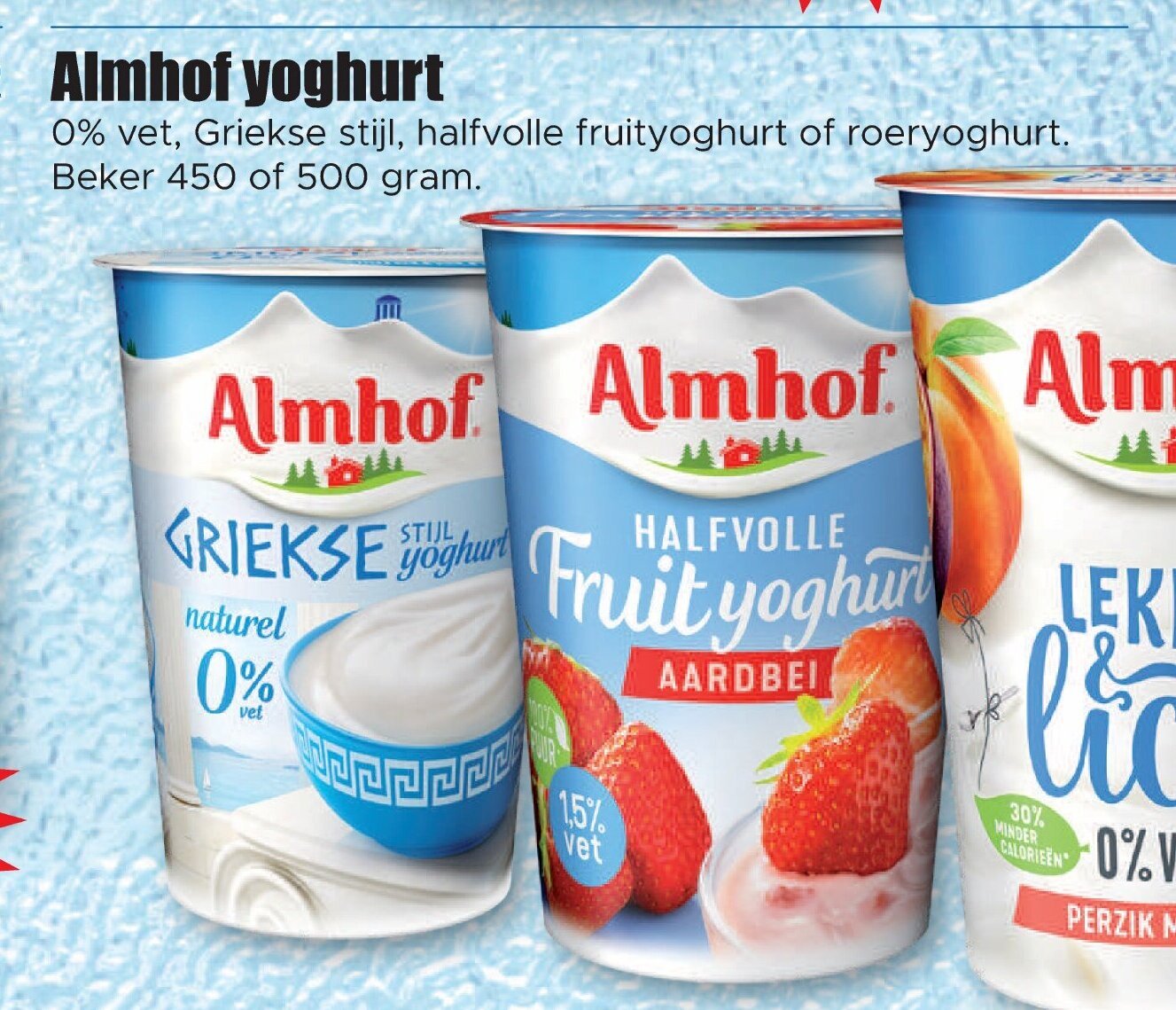 Almhof Yoghurt Beker Of Gram Aanbieding Bij Dirk