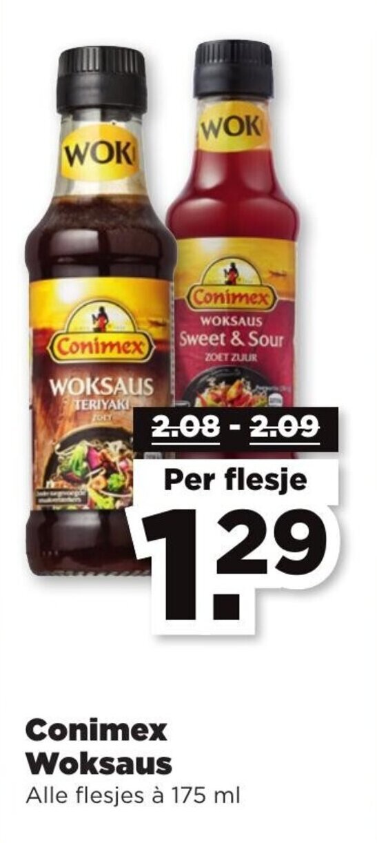 Conimex Woksaus 175 Ml Aanbieding Bij PLUS